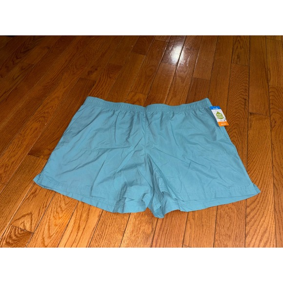 Columbia Womens XXL Sandy River Short II Teal Blue AL9550-330 NWT 5 Inch Inseam - Picture 3 of 11